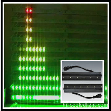 डीएमएक्स एलईडी लाइट बार रंग बदलती छड़ी का नेतृत्व किया